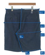 POST O'ALLS（ポストオーバーオールズ）ショートパンツ 紺 サイズ:-(L位) メンズ/2200698920088