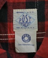 POST O'ALLS（ポストオーバーオールズ）カジュアルシャツ 赤 サイズ:-(M位) メンズ/2200655535089