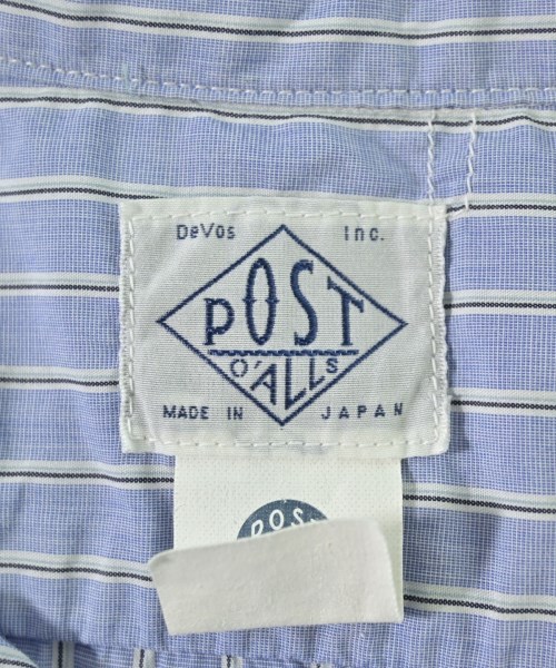 POST O'ALLS（ポストオーバーオールズ）カジュアルシャツ 青 サイズ:XL メンズ/2200713520071