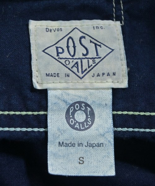 POST O'ALLS（ポストオーバーオールズ）カジュアルシャツ 青 サイズ:S メンズ/2200641660153