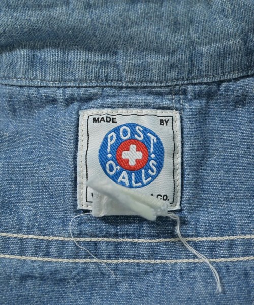 POST O'ALLS（ポストオーバーオールズ）カジュアルシャツ 青 サイズ:-(XXL位) メンズ/2200653881058
