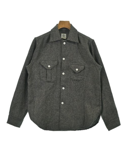 POST O'ALLS(ポストオーバーオールズ)カジュアルシャツ グレー サイズ:S/2200661282038
