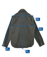 POST O'ALLS（ポストオーバーオールズ）カジュアルシャツ グレー サイズ:S メンズ/2200661282038