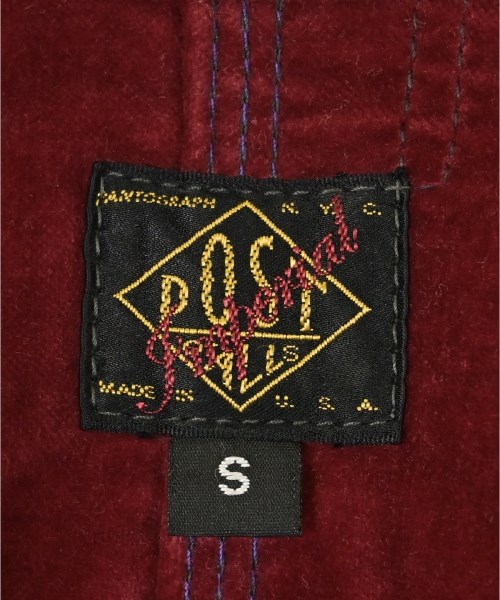 POST O'ALLS（ポストオーバーオールズ）カバーオール 黒 サイズ:S メンズ/2200666133304