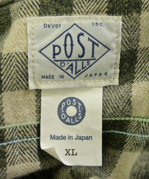 POST O'ALLS（ポストオーバーオールズ）カジュアルシャツ グレー サイズ:XL メンズ/2200720007060