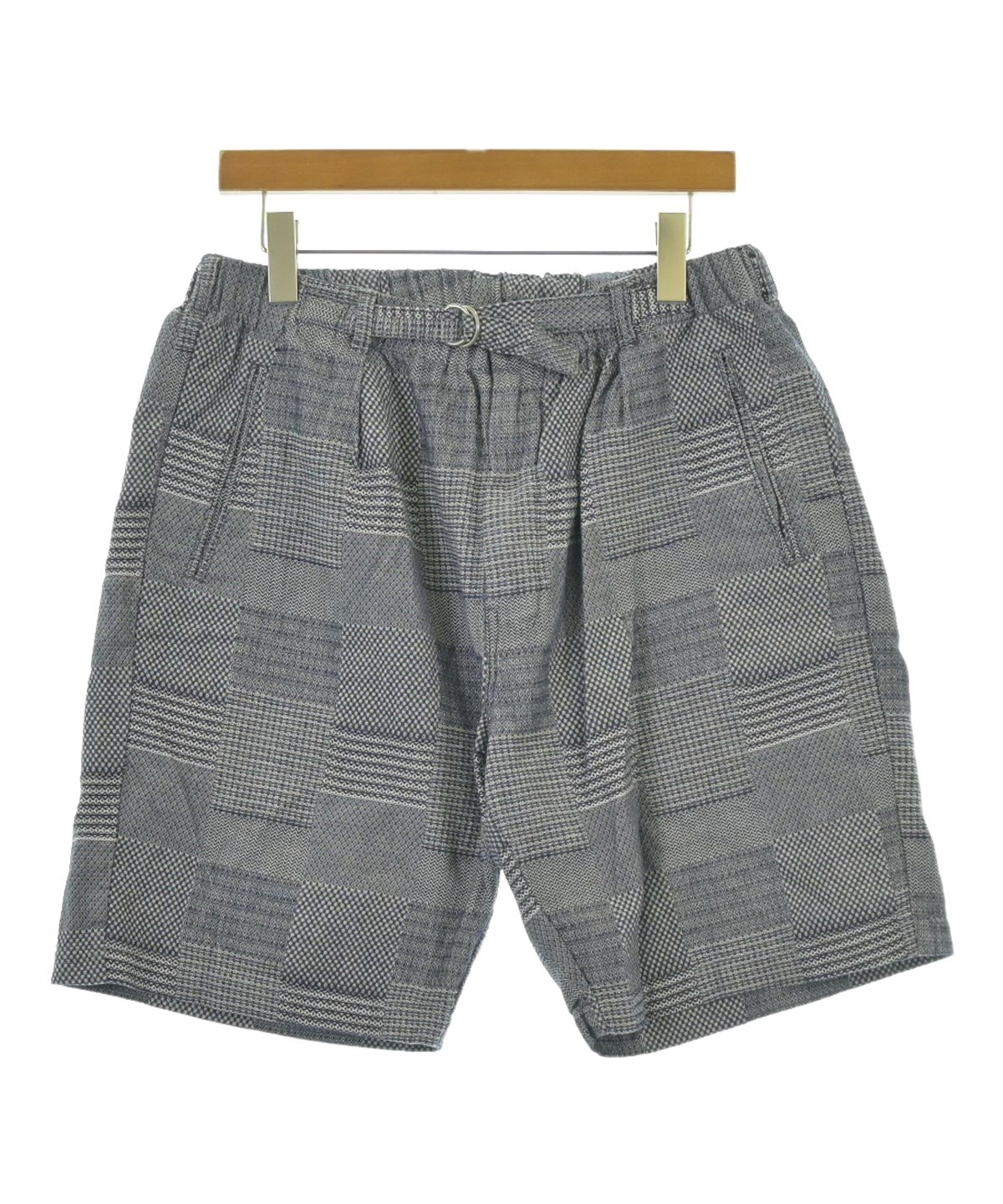 POST O'ALLS（ポストオーバーオールズ）ショートパンツ 紺 サイズ:XL