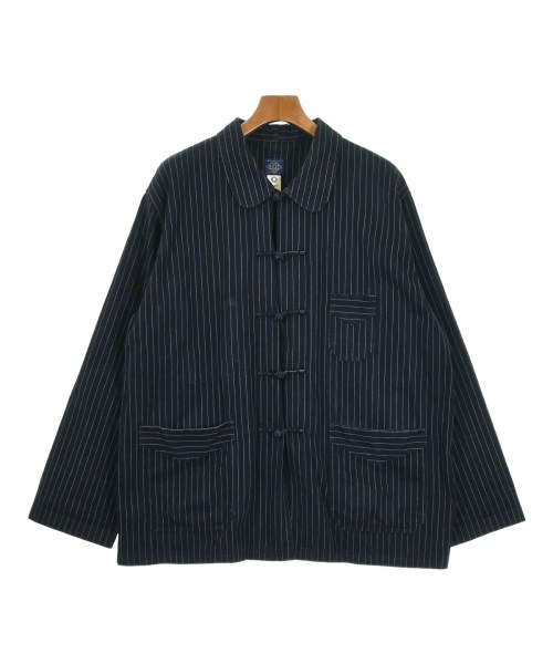 POST O'ALLS(ポストオーバーオールズ)カバーオール 紺 サイズ:L/2200687132058
