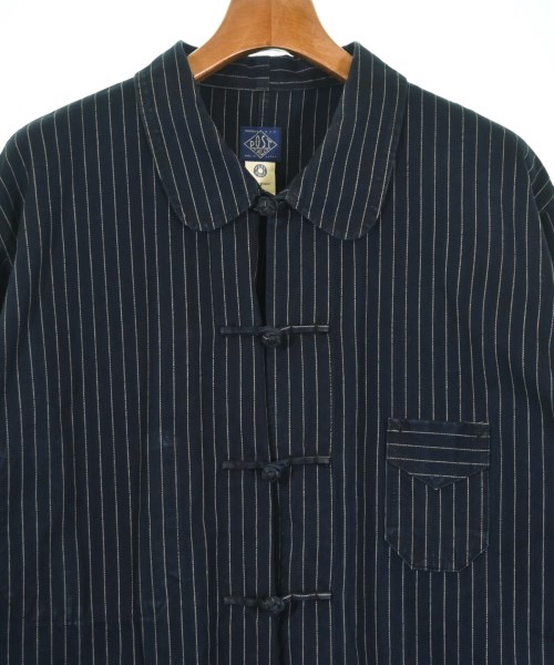 POST O'ALLS（ポストオーバーオールズ）カバーオール 紺 サイズ:L メンズ/2200687132058