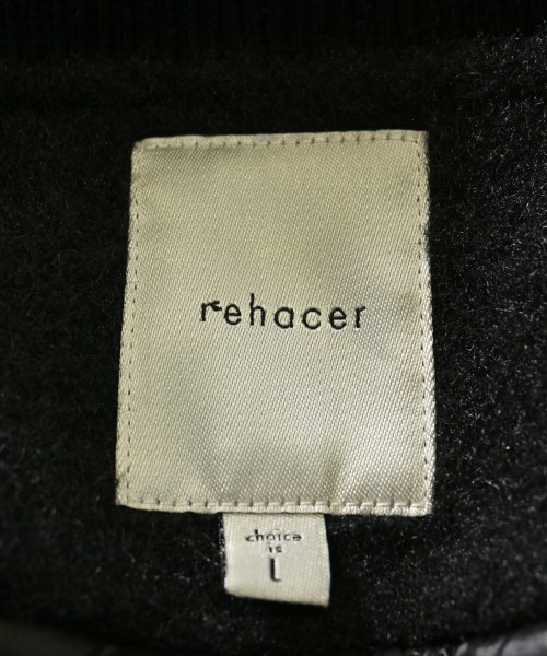 rehacer（レアセル）スタジャン 黒 サイズ:L メンズ/2200672920011