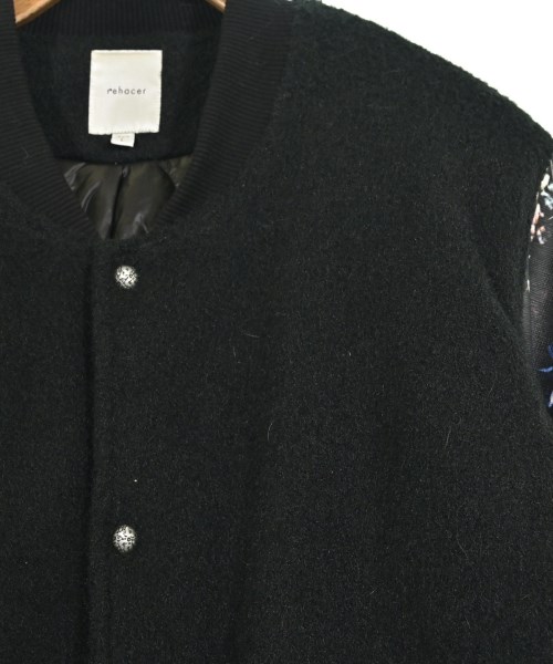 rehacer（レアセル）スタジャン 黒 サイズ:L メンズ/2200672920011