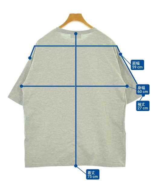 rehacer（レアセル）Tシャツ・カットソー グレー サイズ:L メンズ/2200681570122