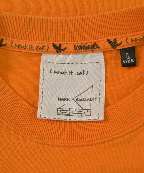 MARK GONZALES（マークゴンザレス）Tシャツ・カットソー オレンジ サイズ:L メンズ/2200665279058