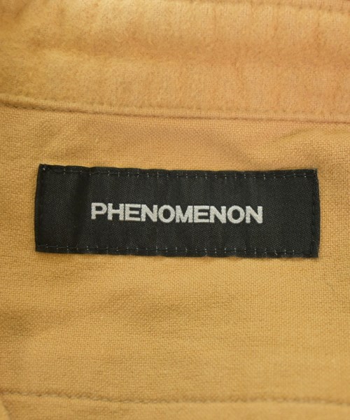 phenomenon（フェノメノン）カジュアルシャツ オレンジ サイズ:38(S位) メンズ/2200615377049