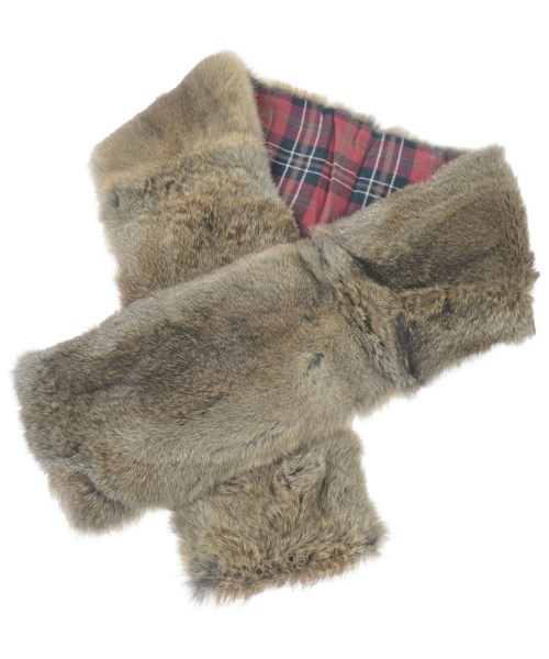 phenomenon(フェノメノン)マフラー 茶 サイズ:ONE/2200631891413