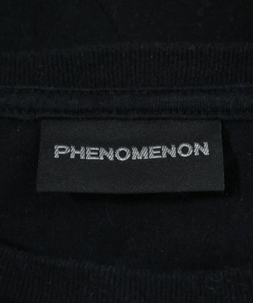 phenomenon（フェノメノン）Tシャツ・カットソー 黒 サイズ:42(XS位) メンズ/2200650104471