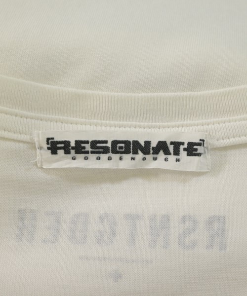 RESONATE GOODENOUGH（リゾネイトグッドイナフ）Tシャツ・カットソー 白 サイズ:-(M位) メンズ/2200561722207