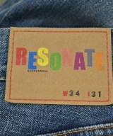 RESONATE GOODENOUGH（リゾネイトグッドイナフ）デニムパンツ 青 サイズ:L メンズ/2200618232048