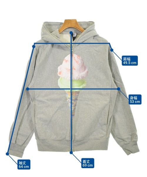 BILLIONAIRE BOYS CLUB（ビリオネアボーイズクラブ）パーカー グレー サイズ:M メンズ/2200636017092