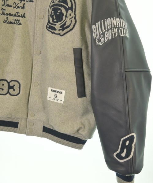 BILLIONAIRE BOYS CLUB（ビリオネアボーイズクラブ）スタジャン グレー サイズ:S メンズ/2200638488029