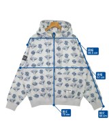 BILLIONAIRE BOYS CLUB（ビリオネアボーイズクラブ）パーカー グレー サイズ:XL メンズ/2200638488050