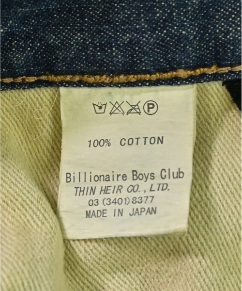 BILLIONAIRE BOYS CLUB（ビリオネアボーイズクラブ）デニムパンツ 青 サイズ:M メンズ/2200522653038