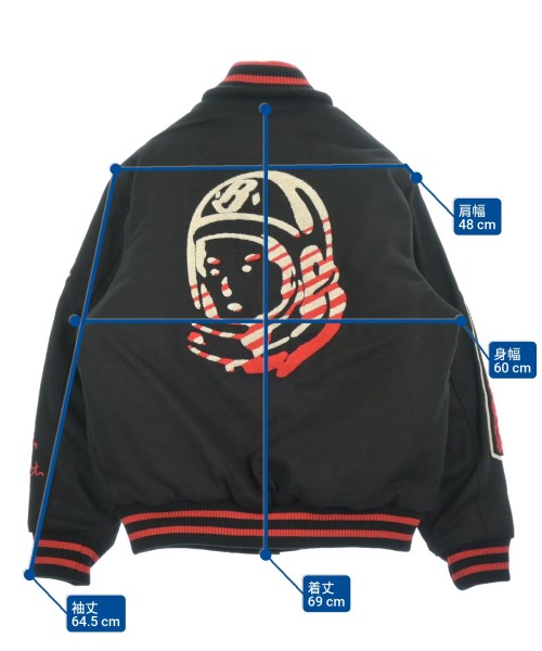 BILLIONAIRE BOYS CLUB（ビリオネアボーイズクラブ）スタジャン 黒 サイズ:L メンズ/2200615927015