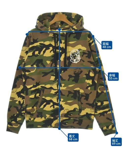BILLIONAIRE BOYS CLUB（ビリオネアボーイズクラブ）パーカー 茶 サイズ:M メンズ/2200696376023