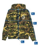 BILLIONAIRE BOYS CLUB（ビリオネアボーイズクラブ）パーカー 茶 サイズ:M メンズ/2200696376023