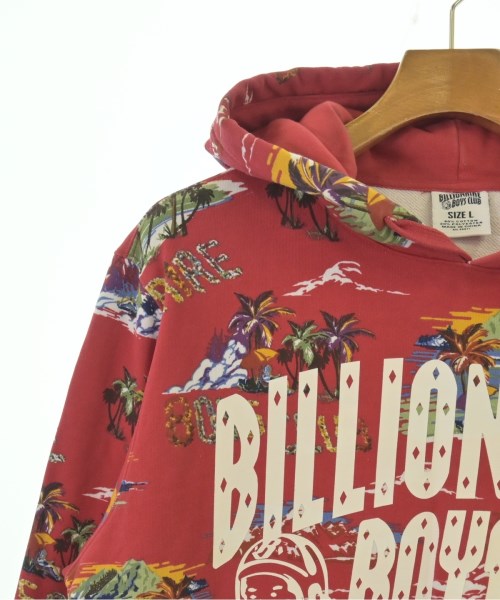 BILLIONAIRE BOYS CLUB（ビリオネアボーイズクラブ）パーカー 赤 サイズ:L メンズ/2200696376030