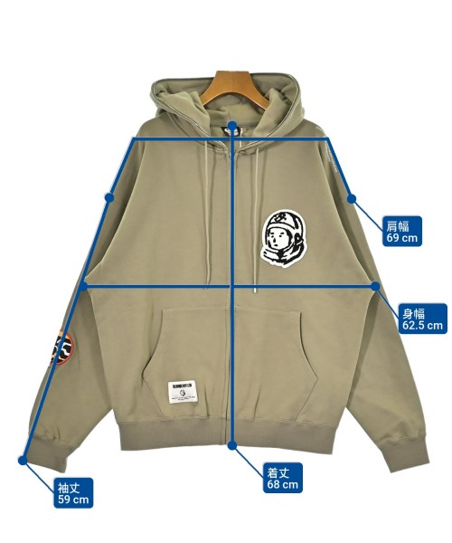 BILLIONAIRE BOYS CLUB（ビリオネアボーイズクラブ）パーカー カーキ サイズ:L メンズ/2200657822026