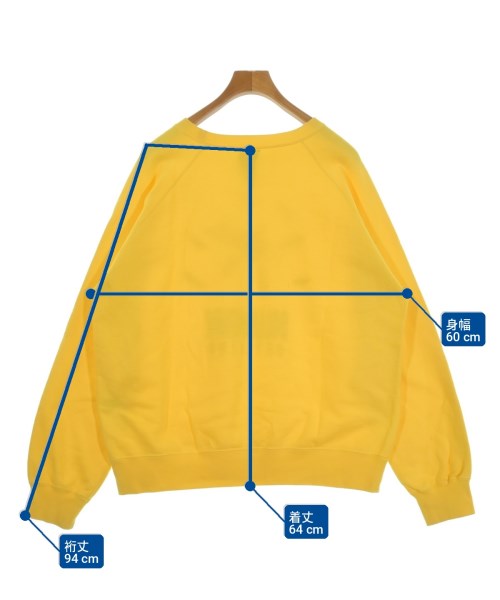 BILLIONAIRE BOYS CLUB（ビリオネアボーイズクラブ）スウェット 黄 サイズ:-(L位) メンズ/2200717174133