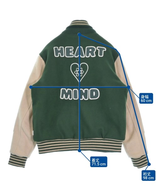 BILLIONAIRE BOYS CLUB（ビリオネアボーイズクラブ）スタジャン 緑 サイズ:XL メンズ/2200646337012