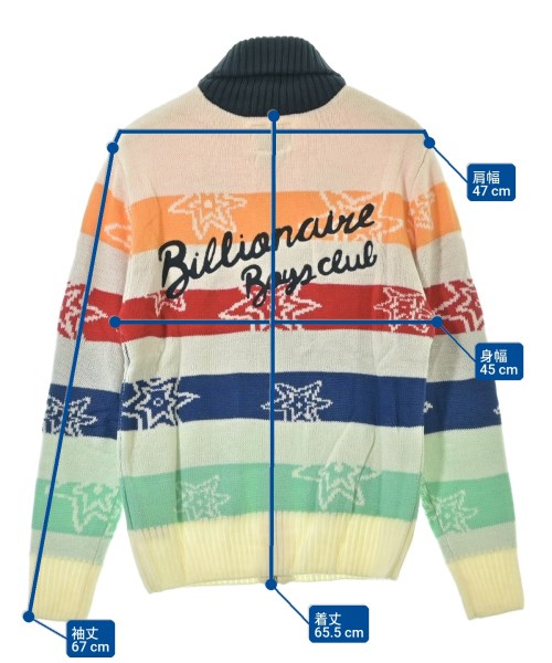 BILLIONAIRE BOYS CLUB（ビリオネアボーイズクラブ）カーディガン 白 サイズ:S メンズ/2200662789017