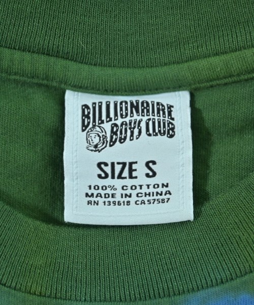 BILLIONAIRE BOYS CLUB（ビリオネアボーイズクラブ）Tシャツ・カットソー 青 サイズ:S メンズ/2200662789031