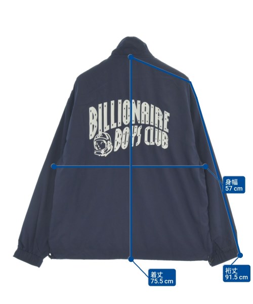 BILLIONAIRE BOYS CLUB（ビリオネアボーイズクラブ）ブルゾン 紺 サイズ:L メンズ/2200668047043