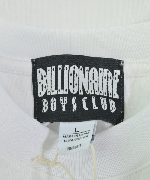 BILLIONAIRE BOYS CLUB（ビリオネアボーイズクラブ）Tシャツ・カットソー 白 サイズ:L メンズ/2200670592012