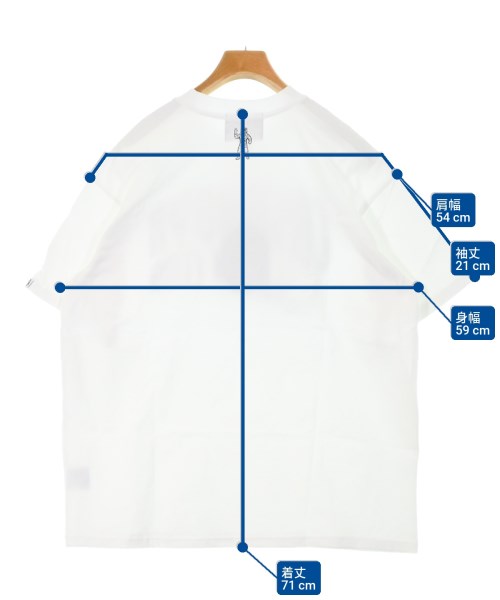 BILLIONAIRE BOYS CLUB（ビリオネアボーイズクラブ）Tシャツ・カットソー 白 サイズ:L メンズ/2200670592012