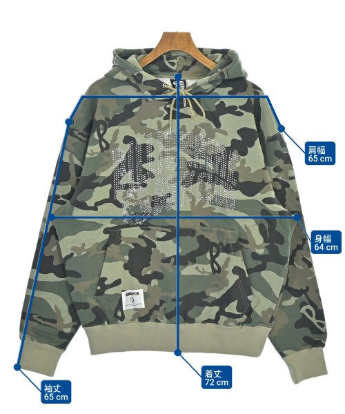 BILLIONAIRE BOYS CLUB（ビリオネアボーイズクラブ）パーカー カーキ サイズ:M メンズ/2200732821036