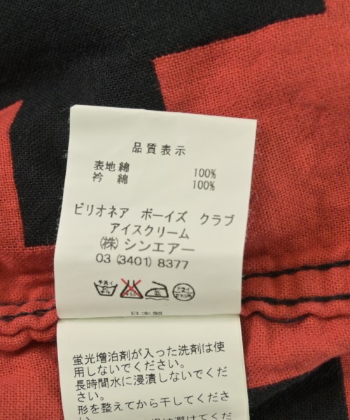 BILLIONAIRE BOYS CLUB（ビリオネアボーイズクラブ）カジュアルシャツ 黒 サイズ:M メンズ/2200724386024