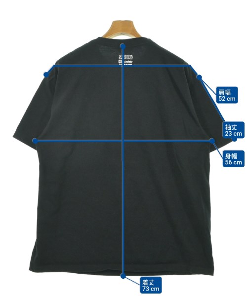 SUBCIETY（サブサエティー）Tシャツ・カットソー 黒 サイズ:XXL メンズ/2200645231021