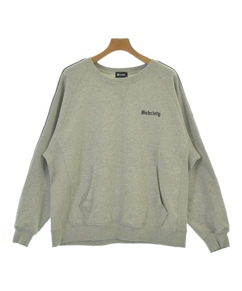 SUBCIETY(サブサエティー)スウェット グレー サイズ:M/2200704138032
