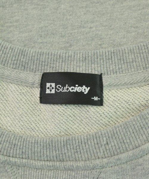 SUBCIETY（サブサエティー）スウェット グレー サイズ:M メンズ/2200704138032