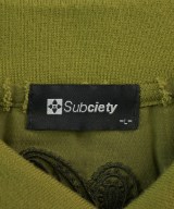 SUBCIETY（サブサエティー）ポロシャツ カーキ サイズ:L メンズ/2200662906124