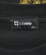 SUBCIETY（サブサエティー）Tシャツ・カットソー 黒 サイズ:XL メンズ/2200717536122