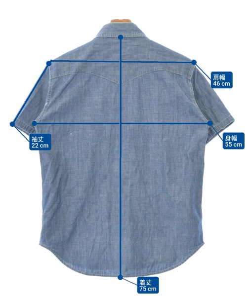 Levi's Fenom（リーバイスフェノム）カジュアルシャツ 紺 サイズ:M メンズ/2200644567046