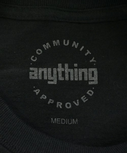 aNYthing（エニシング）Tシャツ・カットソー 黒 サイズ:M メンズ/2200680496317