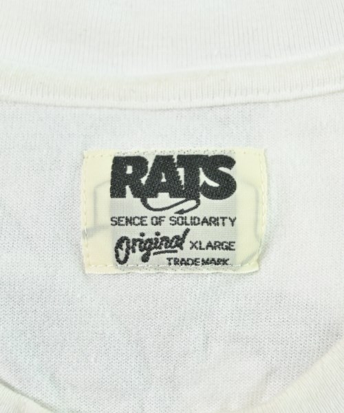 RATS（ラッツ）Tシャツ・カットソー 白 サイズ:XL メンズ/2200613891080