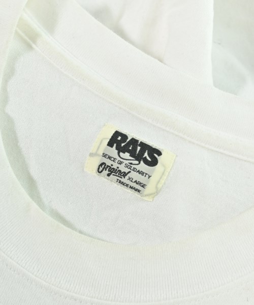 RATS（ラッツ）Tシャツ・カットソー 白 サイズ:XL メンズ/2200613891080