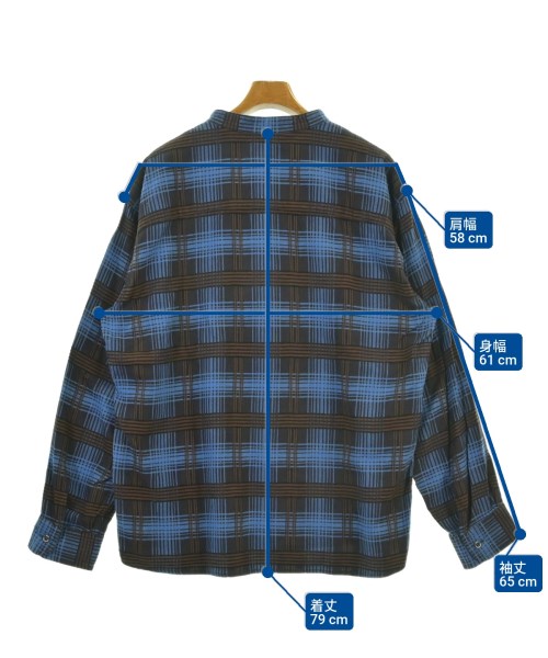 RATS（ラッツ）カジュアルシャツ 青 サイズ:XL メンズ/2200676804119