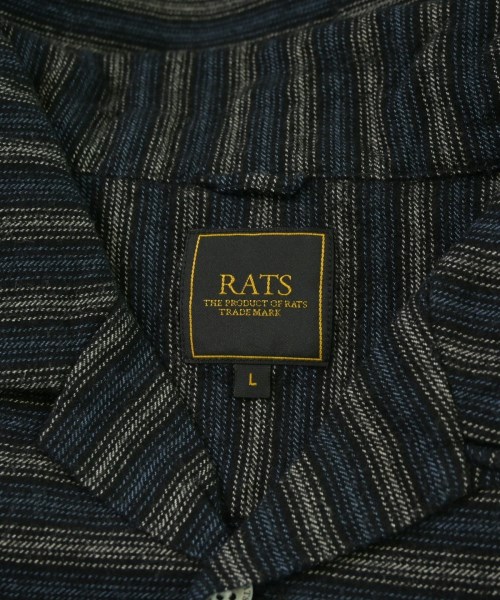 RATS（ラッツ）カジュアルシャツ 黒 サイズ:L メンズ/2200676804126